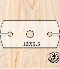 Wine Glass Caddy Router Template