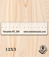 Equal Distance Measuring Ruler 12"