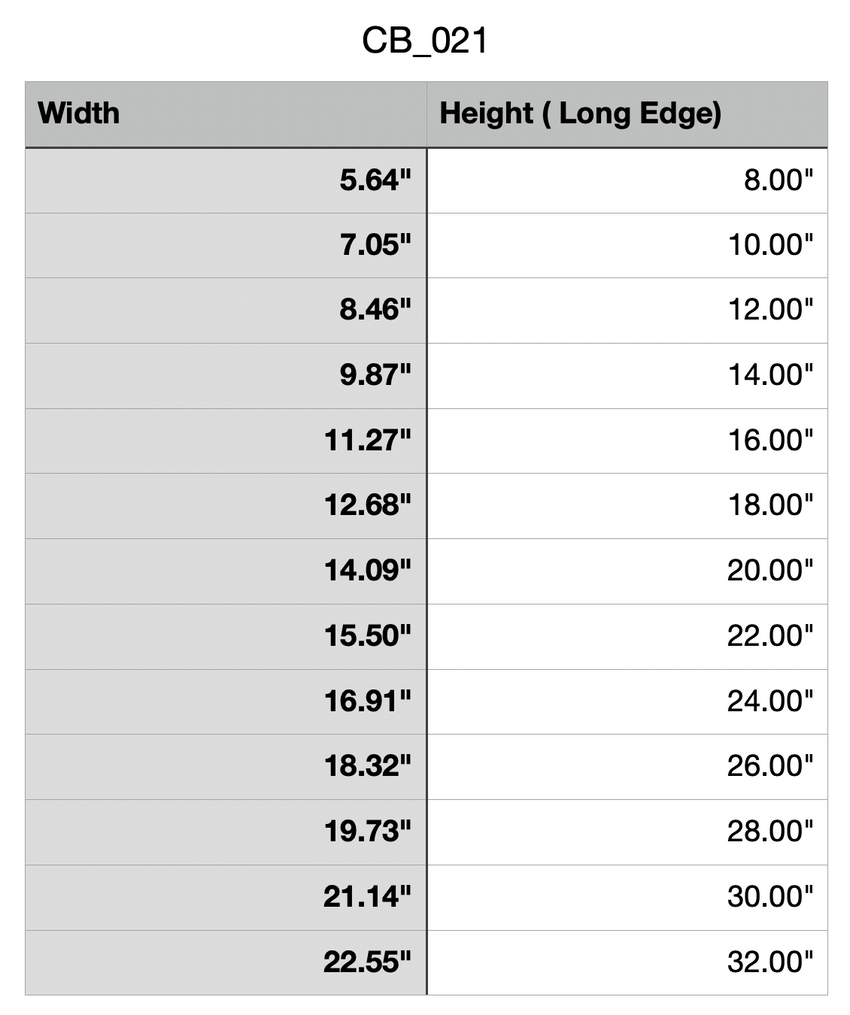 "The Crafted Curve" Cutting Board or Charcuterie Board Router Template