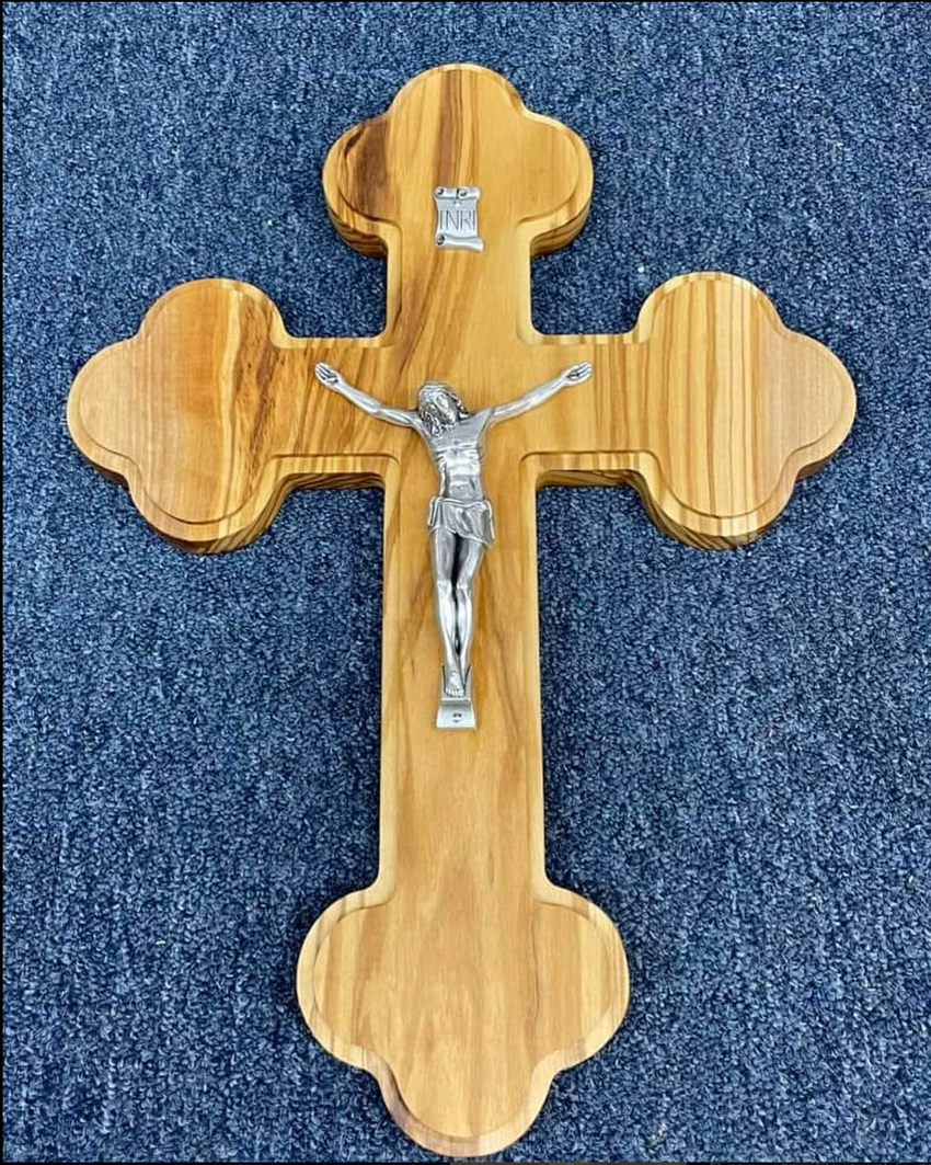 Budded Cross Plaque Router Template
