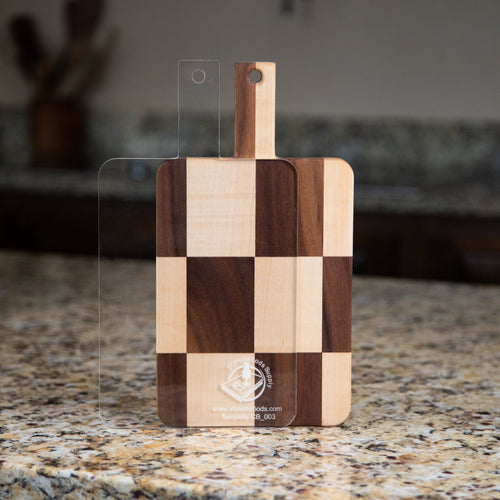 Square Cutting Board or Charcuterie Board Router Template Acrylic