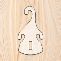 Stackable Flower Pot Hanger Template (2 hooks) Acrylic