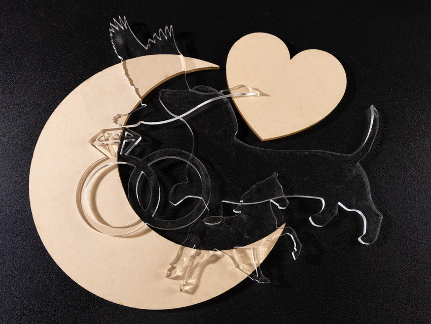 36" Clear Acrylic Measuring Ruler