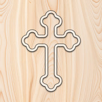 Budded Cross Tray Router Template