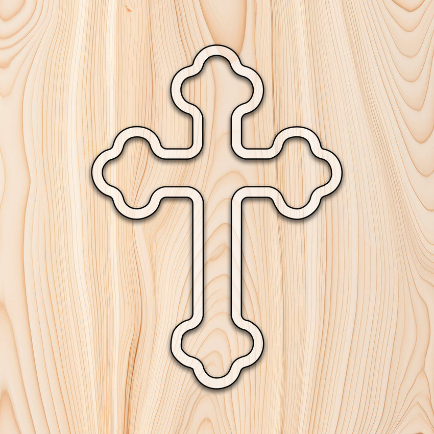 Budded Cross Tray Router Template