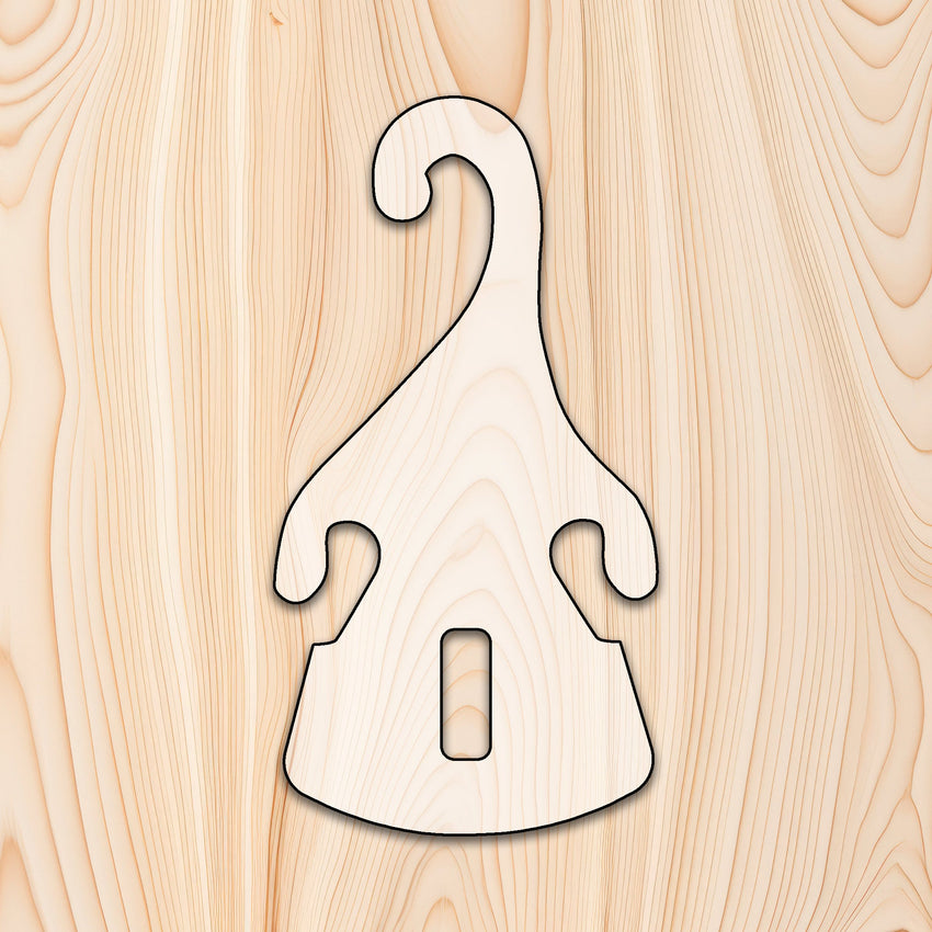 Stackable Flower Pot Hanger Template (2 hooks)