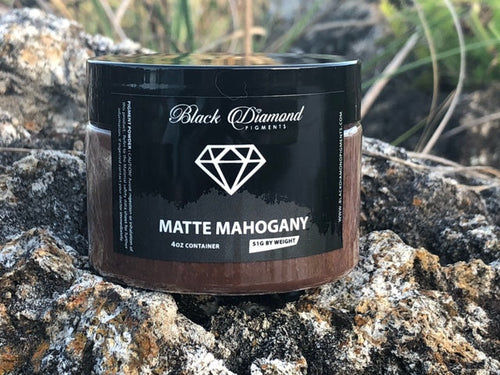 "MATTE MAHOGANY"