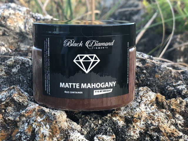 "MATTE MAHOGANY"