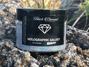 "HOLOGRAPHIC GALAXY GLITTER"