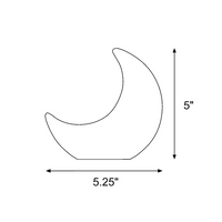 Standing crescent moon block mold