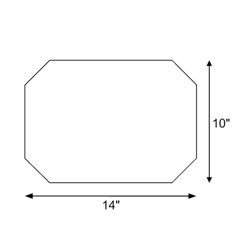 Long Octagon Tray Mold Deep mold