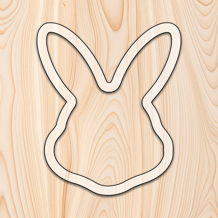 Bunny Rabbit Face Tray Router Template