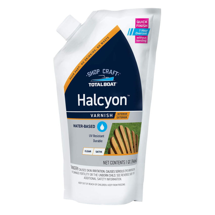 Halcyon Water-Based Marine Varnish