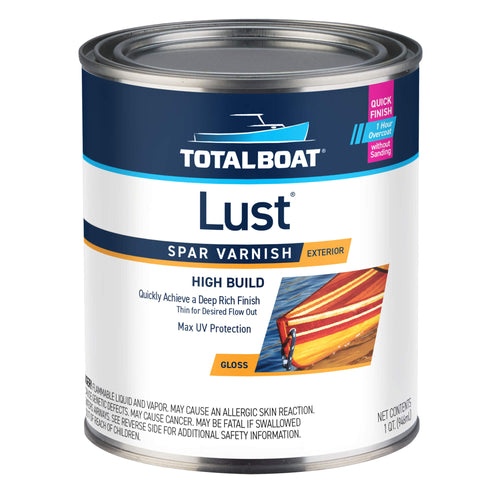 Lust Rapid Recoat Marine Spar Varnish