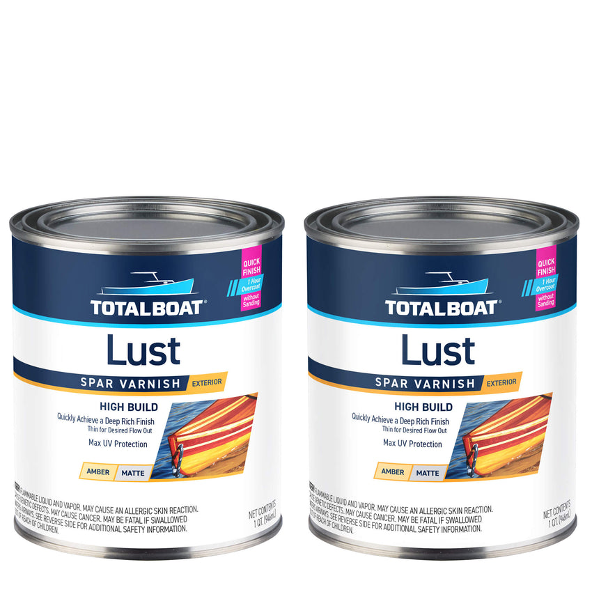 Lust Rapid Recoat Marine Spar Varnish