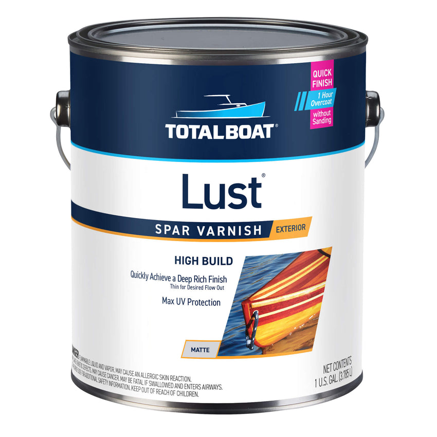 Lust Rapid Recoat Marine Spar Varnish
