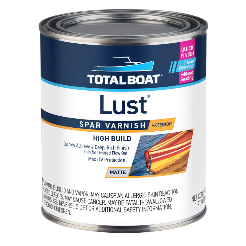 Lust Rapid Recoat Marine Spar Varnish