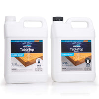1:1 Table Top Epoxy used for Resin projects, woodworking, epoxy countertops, furniture finishes.