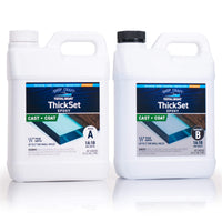 1:1 Thickset Epoxy from TotalBoat perfect for1/2 inch deep pour epoxy tables, projects, furniture, boating.