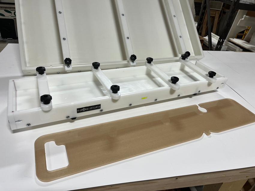 Bath Caddy / Long Board Epoxy Resin Form 42" x 9" x 2"